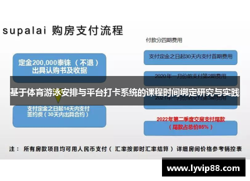 基于体育游泳安排与平台打卡系统的课程时间绑定研究与实践